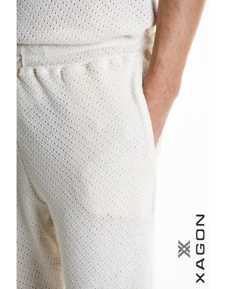 XAGON MAN Bermuda Shorts 2MD508B Ecru XAGON MAN - 5