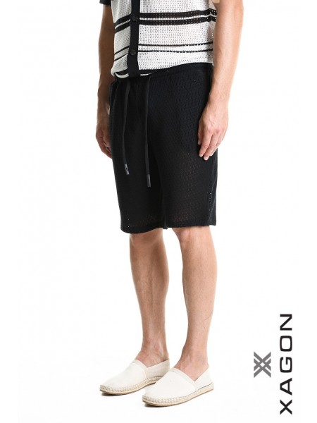 XAGON MAN Bermuda Shorts 2MD508B Black XAGON MAN - 5