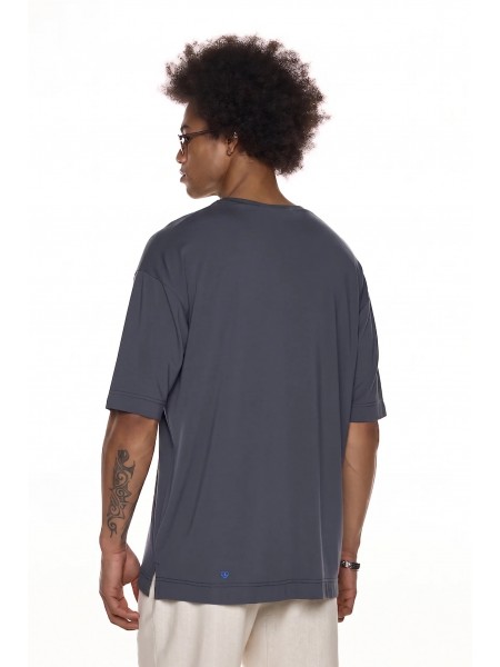 DIVERSE T-shirt 23047-281-452 Μπλε DIVERSE - 2