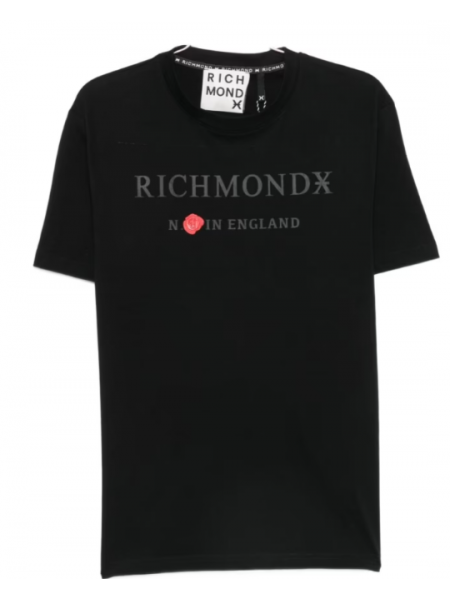 JOHN RICHMOND X T-shirt UMP26020TS SAKANTA Μαύρο JOHN RICHMOND - 2