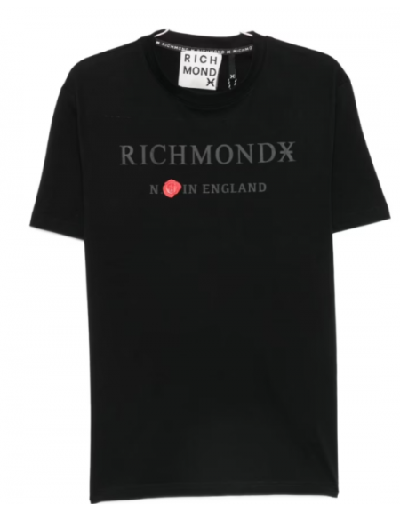 JOHN RICHMOND X T-shirt UMP26020TS SAKANTA Μαύρο JOHN RICHMOND - 2