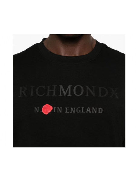 JOHN RICHMOND X T-shirt UMP26020TS SAKANTA Μαύρο JOHN RICHMOND - 3