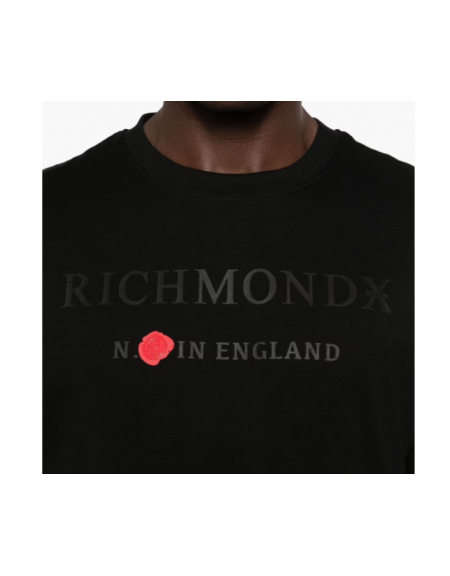 JOHN RICHMOND X T-shirt UMP26020TS SAKANTA Black JOHN RICHMOND - 3