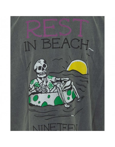 NINETEEN T-shirt K26-1083 Anthracite NINETEEN - 3