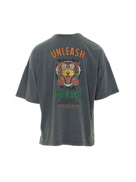 NINETEEN T-shirt K26-1082 Black NINETEEN - 2