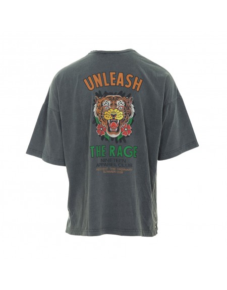 NINETEEN T-shirt K26-1082 Black NINETEEN - 2