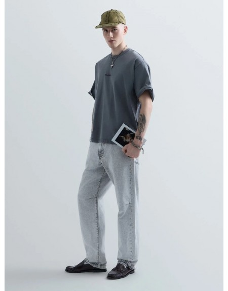 REPLAY INC T-shirt KU6003.000.D23846N Γκρι REPLAY - 7