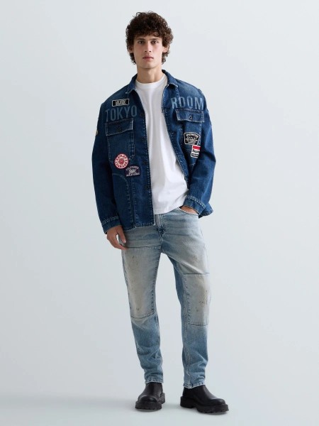 REPLAY T-shirt M12BE.006.00QMJ Off-white REPLAY - 5