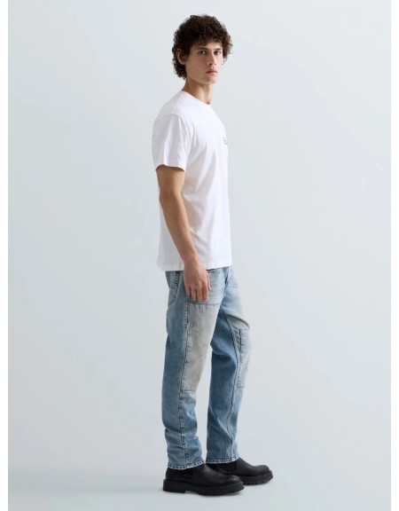 REPLAY T-shirt M12BE.006.00QMJ Off-white REPLAY - 7