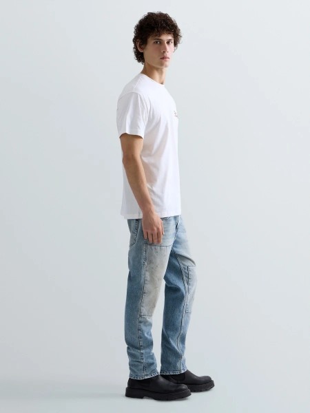 REPLAY T-shirt M12BE.006.00QMJ Off-white REPLAY - 9