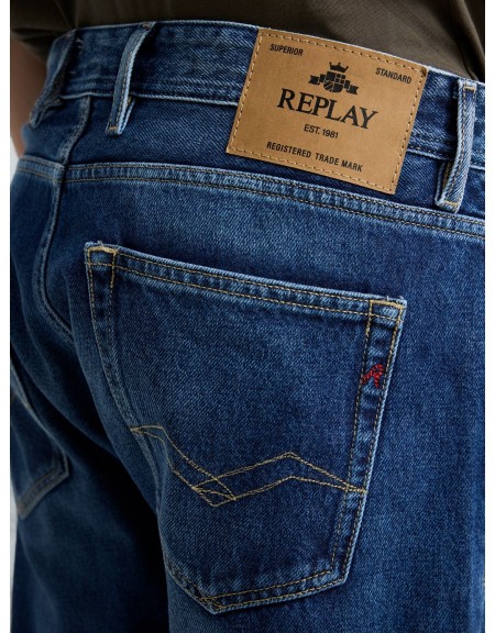 REPLAY Jean παντελόνι  MA972.000.886.0C1.007  GROVER Μπλε REPLAY - 9