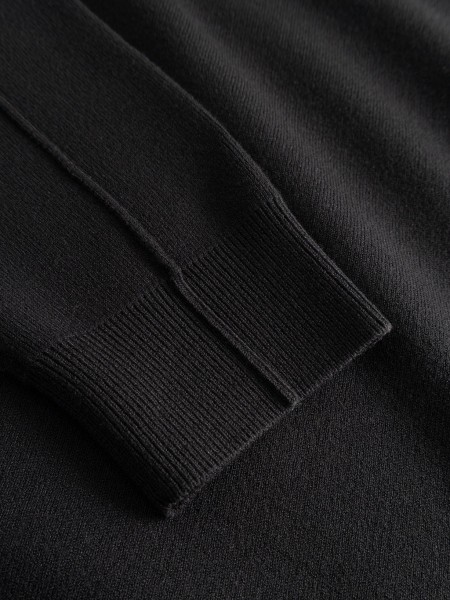 GABBA Knitted blouse ADRIEL O-NECK LUME LS Black GABBA - 7