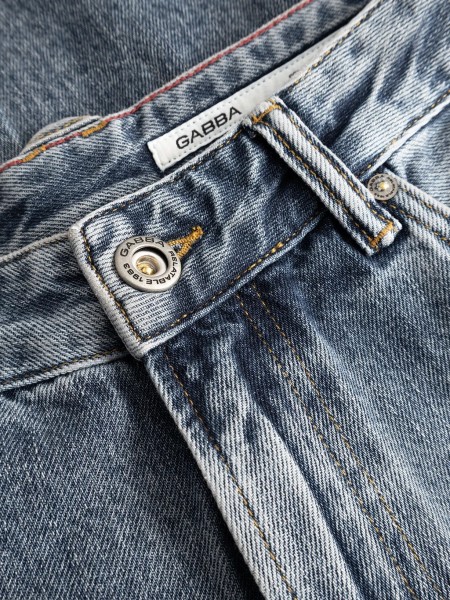 GABBA Jean παντελόνι SENNA WOLV DS0004 Μπλε GABBA - 6