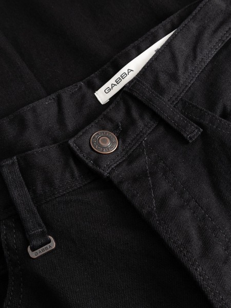 GABBA Jean παντελόνι SENNA BLACK DS0006 Μαύρο BLACK - 6