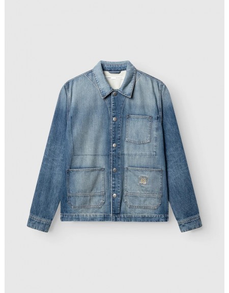GABBA Jean Jacket BETA WOLV DS0004 LS Blue GABBA - 2