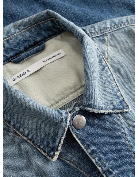 GABBA Jean Μπουφάν BETA WOLV DS0004 LS Μπλε GABBA - 7