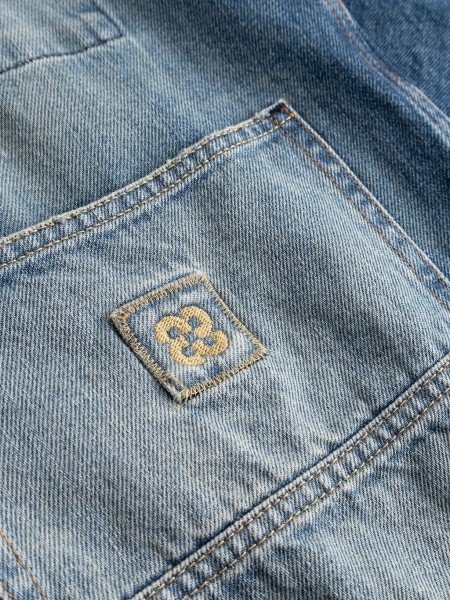 GABBA Jean Μπουφάν BETA WOLV DS0004 LS Μπλε GABBA - 8