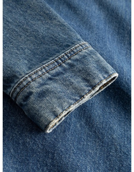 GABBA Jean Μπουφάν BETA WOLV DS0004 LS Μπλε GABBA - 9