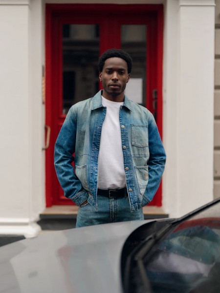 GABBA Jean Jacket BETA WOLV DS0004 LS Blue GABBA - 10