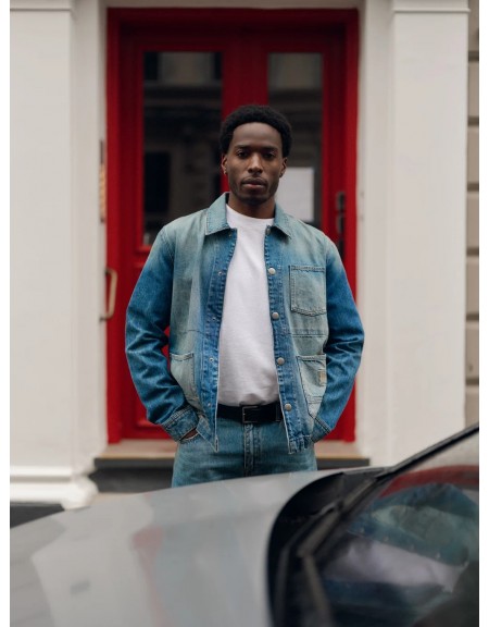 GABBA Jean Jacket BETA WOLV DS0004 LS Blue GABBA - 10