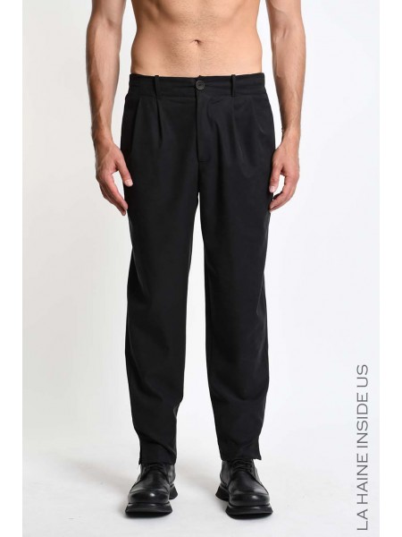 LA HAINE Pants 3RLM1302 Black LA HAINE - 1