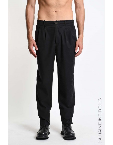 LA HAINE Pants 3RLM1302 Black LA HAINE - 1