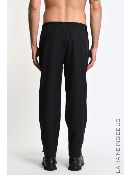 LA HAINE Pants 3RLM1302 Black LA HAINE - 2