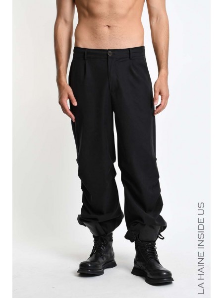 LA HAINE Pants 3RLM1300 Black LA HAINE - 3
