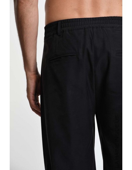 LA HAINE Pants 3RLM1300 Black LA HAINE - 5