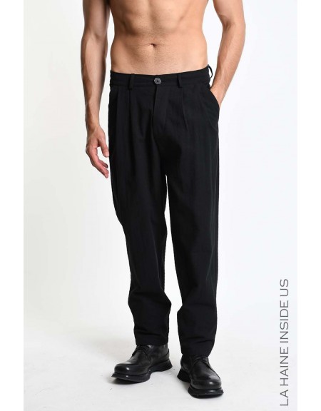 LA HAINE Pants 3PLM1362 Black LA HAINE - 5