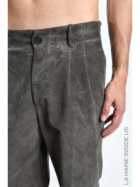 LA HAINE Pants 3BLM1331 Gray LA HAINE - 4