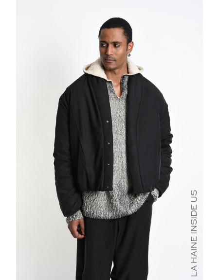 LA HAINE Bomber jacket 3RLM1304 Black LA HAINE - 6