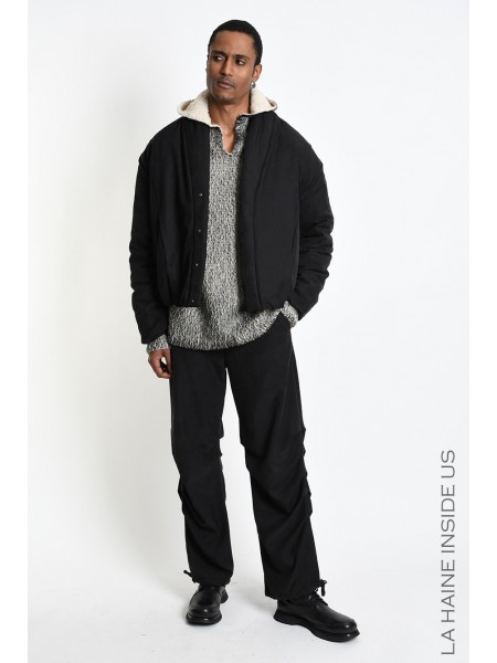 LA HAINE Bomber jacket 3RLM1304 Black LA HAINE - 7