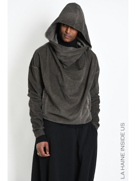 LA HAINE Blouse 3BLM1329 Gray LA HAINE - 3