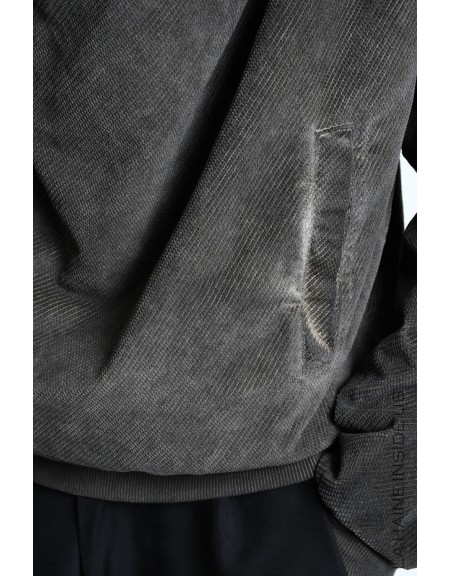 LA HAINE Blouse 3BLM1329 Gray LA HAINE - 7