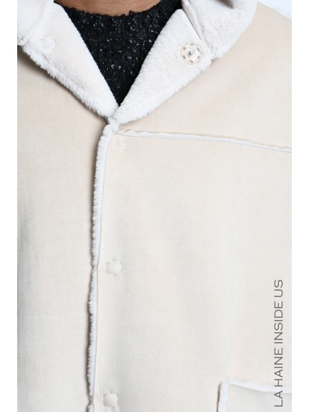 LA HAINE Mouton 3-LM1292 Beige - Ecru LA HAINE - 7