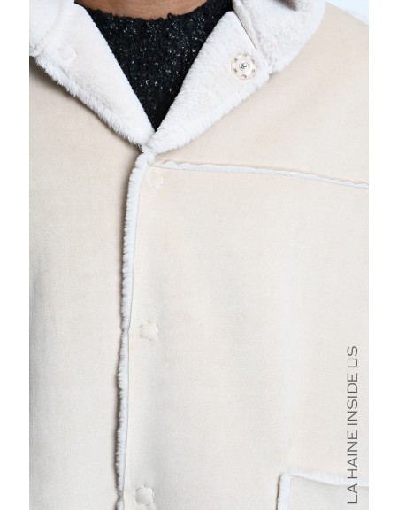 LA HAINE Mouton 3-LM1292 Beige - Ecru LA HAINE - 7