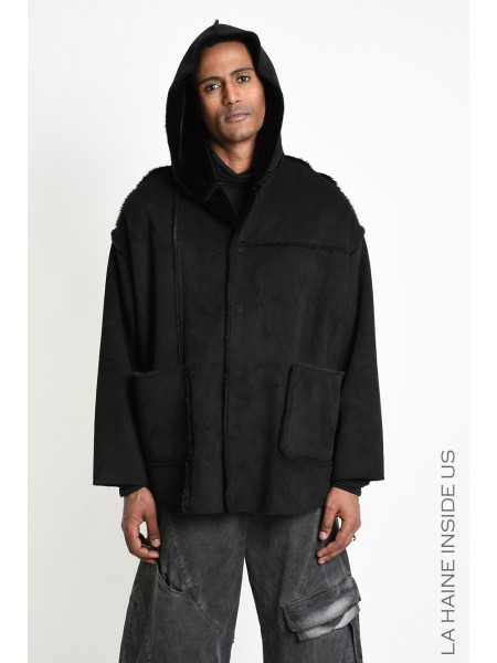 LA HAINE Mouton 3-LM1292 Black LA HAINE - 1