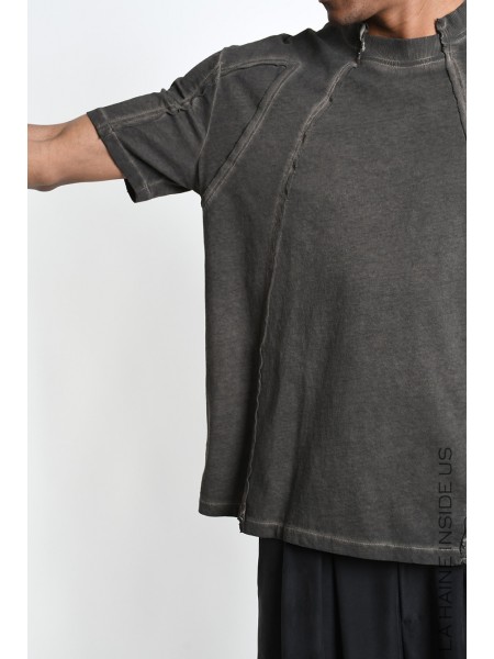 LA HAINE T-shirt 3BLM1295 Grey LA HAINE - 8