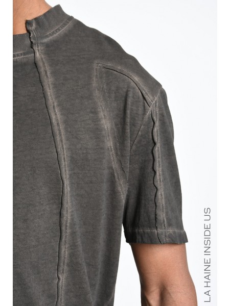 LA HAINE T-shirt 3BLM1295 Grey LA HAINE - 7