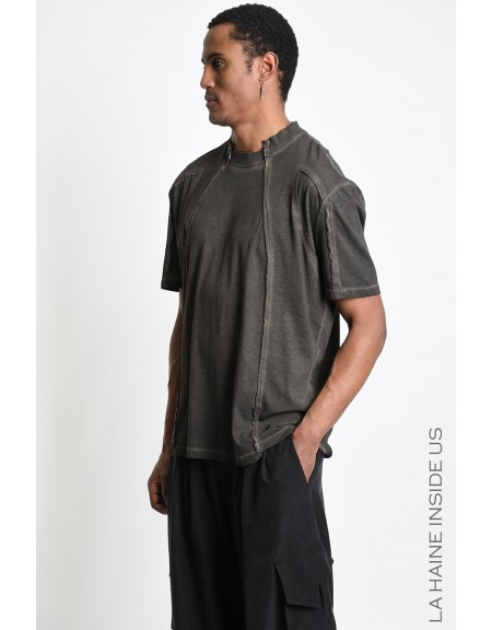 LA HAINE T-shirt 3BLM1295 Grey LA HAINE - 4