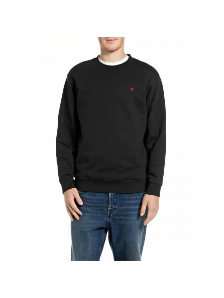 REPLAY Sweatshirt M13LR.000.7242NW Black REPLAY - 1