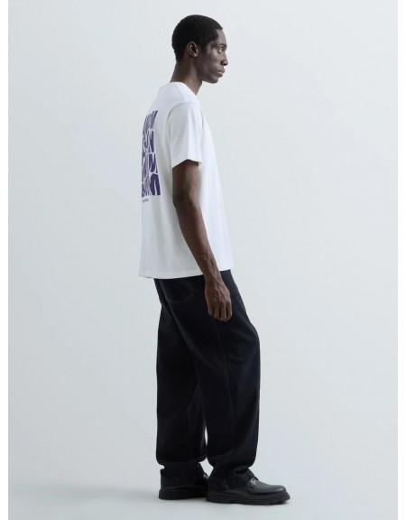 REPLAY T-shirt M12BF.001.7242KW C011 Λευκό REPLAY - 5