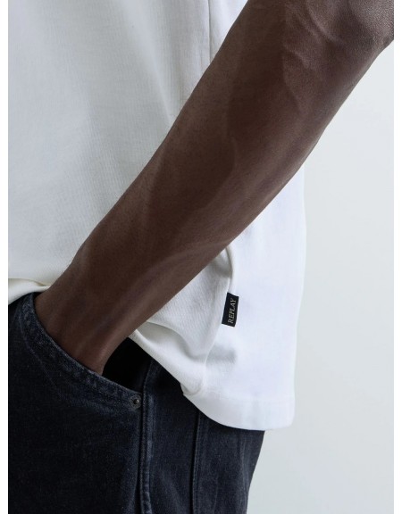 REPLAY T-shirt M12BF.001.7242KW C011 White REPLAY - 7