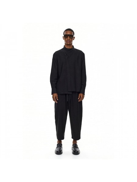 ANNIKO Cross-buttoned shirt 26546-971-477 Black ANNIKO - 2