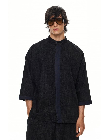 ANNIKO Πουκάμισο - Jacket 26546-471-447 Μαύρο ANNIKO - 1