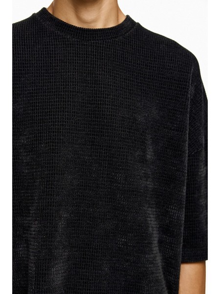ANNIKO T-shirt knitted beauté 25547-282-437 Black ANNIKO - 3