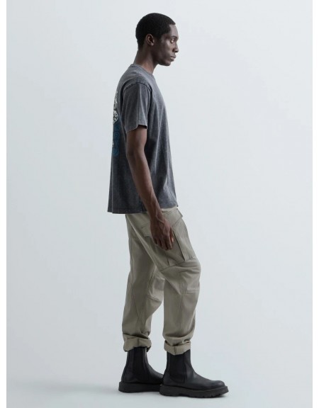 REPLAY T-shirt M12BF.000.7242KG C072 Grey - Anthracite REPLAY - 5