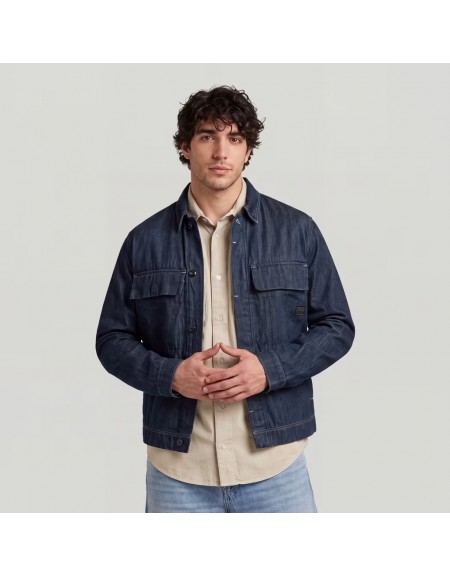 G-STAR RAW Πουκάμισο - Jacket D29940-E358-D926 Μπλε σκούρο G-STAR RAW - 1