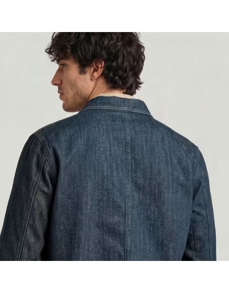 G-STAR RAW Πουκάμισο - Jacket D29940-E358-D926 Μπλε σκούρο G-STAR RAW - 6